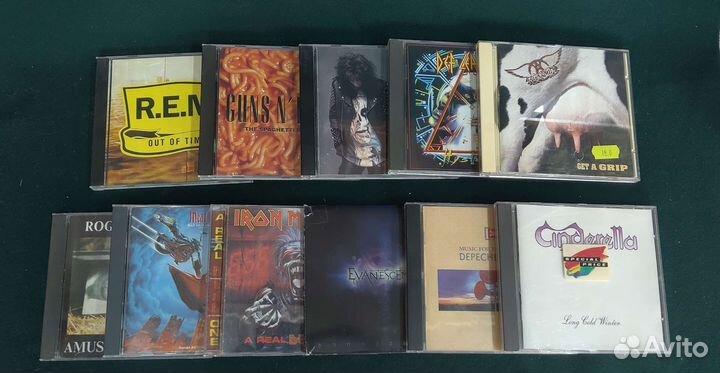 Cd диски, фирменные, лицензия