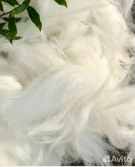 Кроличий пух высшего качества