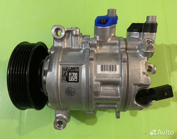 Компрессор кондиционера Skoda оригинал VAG новый