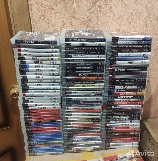 PS3 диски (можно авито доставкой)