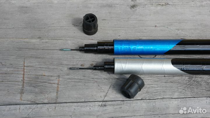 Маховые удилища, спиннинговые катушки, якорный рым