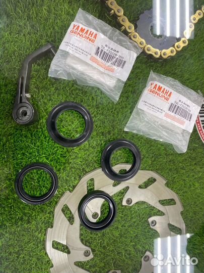 Ремкомплект вилки Yamaha YBR125 пыльники сальники