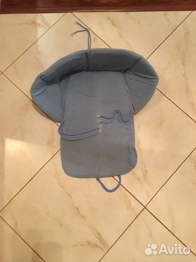 Санки с задними колесиками и матрасиком)