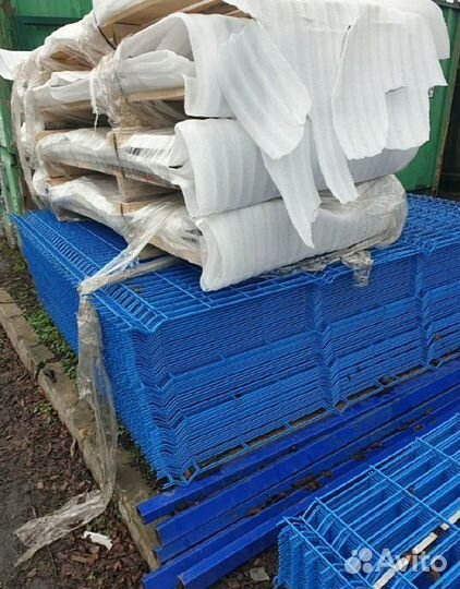 Забор сетка 3д