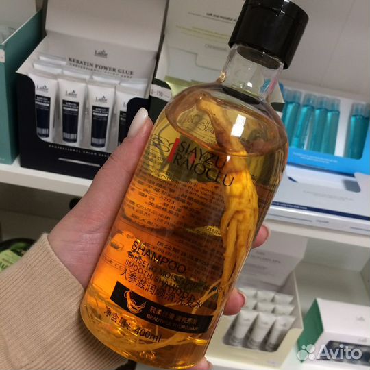 Шампунь с корнем женьшеня siayzu raioceu