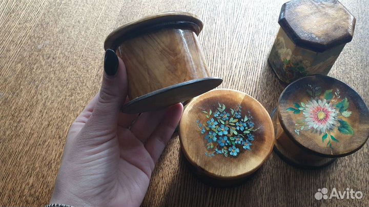 Шкатулка деревянная ручной работы