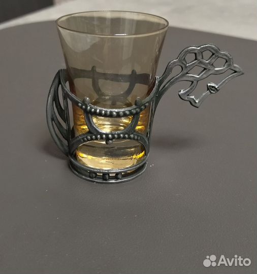 Рюмки стопки с подстаканниками,ссср