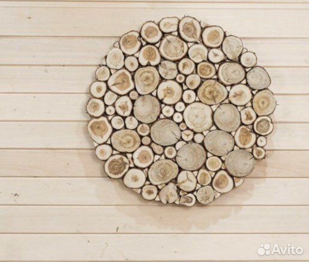 Панно из можжевельника