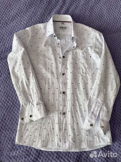 Рубашки школьные 140-146