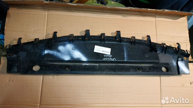 Защита бампера переднего снизу Рено Лагуна 2