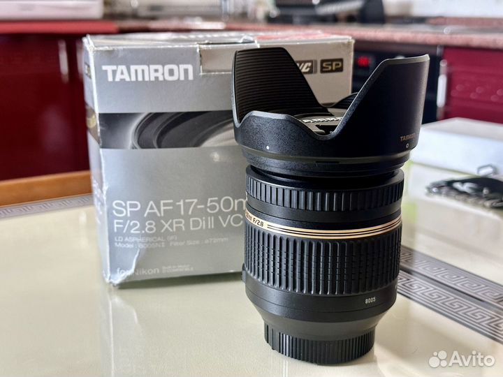 Объектив Tamron SP AF 17-50mm F/2.8 XR Di II VC