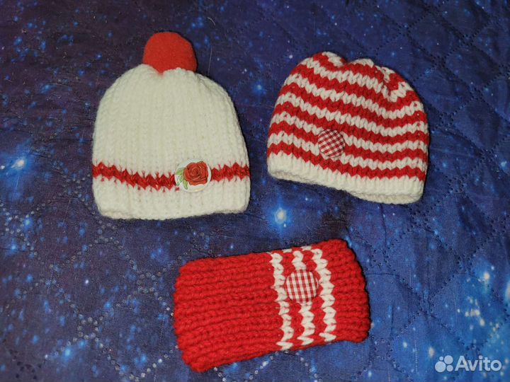 Шапки для кукол