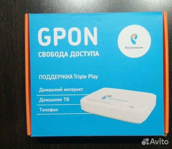 Оптический интернет роутер Ростелеком