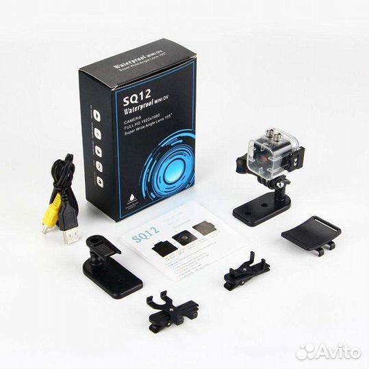 Мини камера SQ12 / мини видеокамера / экшн камера