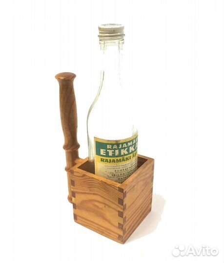 Подстаканник с бутылкой, Финляндия, alko, 1930-е г