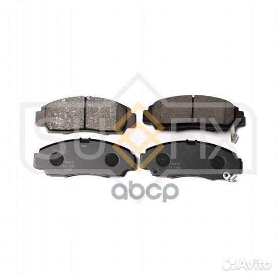 Колодки тормозные дисковые перед прав/лев S