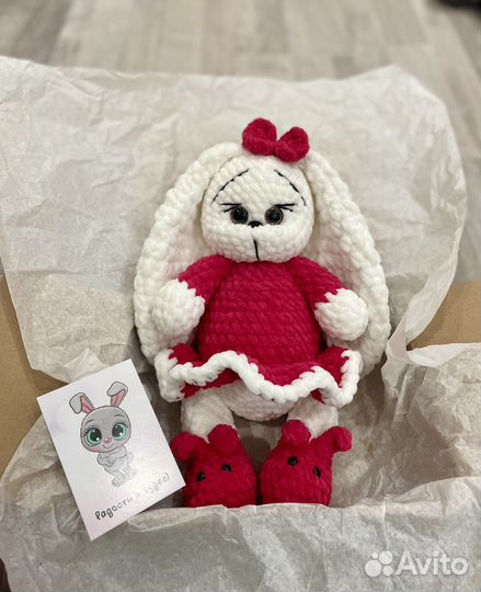 Зайка ручной работы