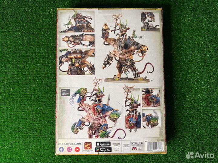 Age of Sigmar Skaven Thankquol on Boneripper