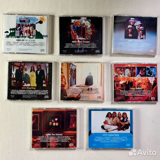CD коллекция abba, производство Россия,отл. состоя