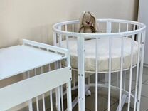 Кроватка - для новорожденных с матрасами