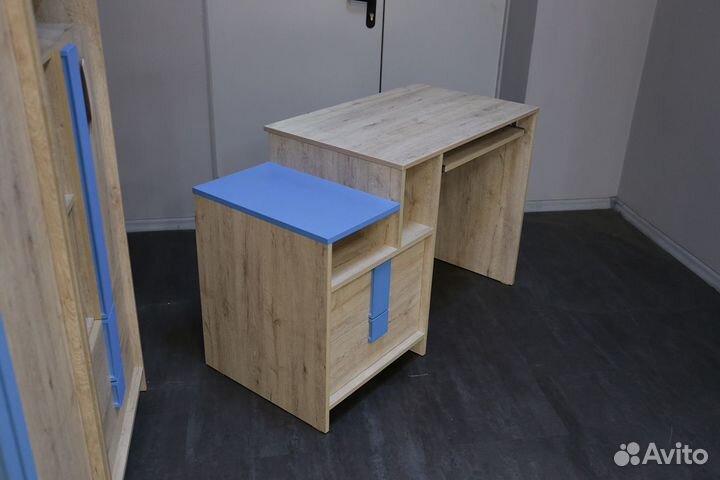 Письменный стол Скаут матовый индиго