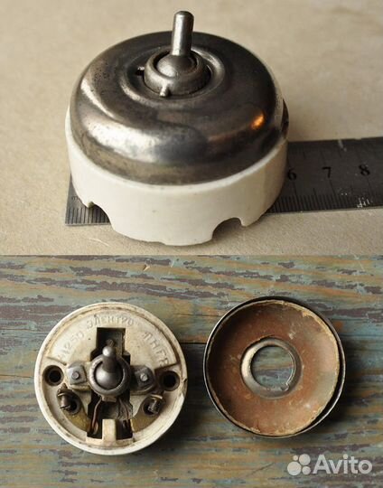 Ретро электрика: изоляторы / розетки / выключатели