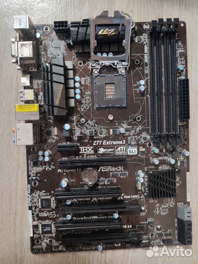 Материнская плата asrock z77 extreme3 1155