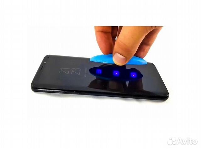 Защитное стекло Xiaomi Mi 12 с уф клеем