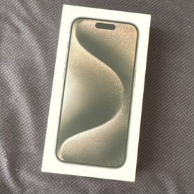 Коробка от iPhone 15 pro