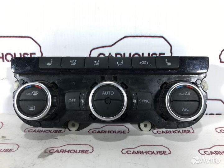 Блок управления климат-контролем Volkswagen Jetta