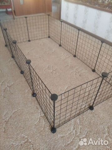 Вольеры 10 и 12 секций для собак, котят, кроликов