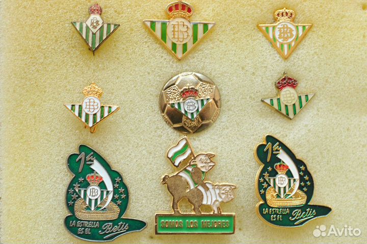 Значки футбол старая Испания Ла Лига и 2 лига