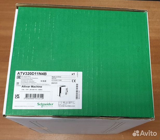 ATV320D11N4B Преобазователь частоты Altivar
