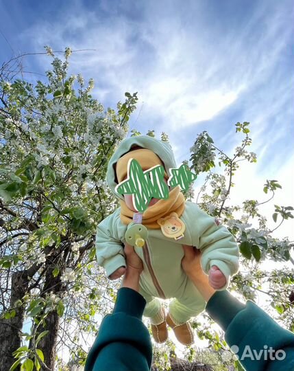 Комбинезон демисезонный zipkidz 74 + пинетки