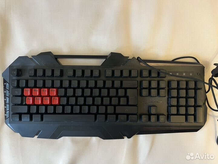 Клавиатура проводная A4Tech Bloody B3590R