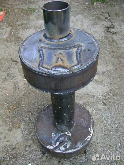 Печь на отработке