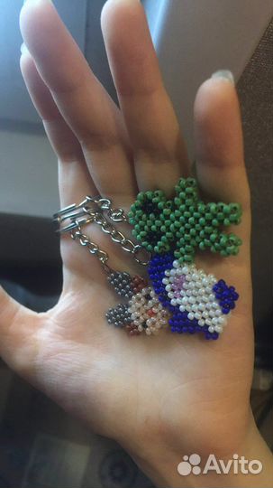 Брелки из бисера