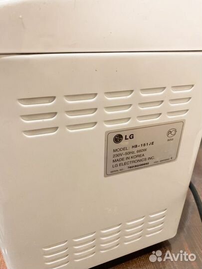 Хлебопечь lg hb-151je