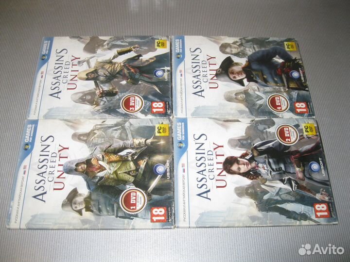 Игры для pc. Assassin 7 шт