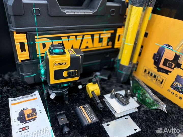 Лазерный уровень/нивелир Зеленый луч DeWalt