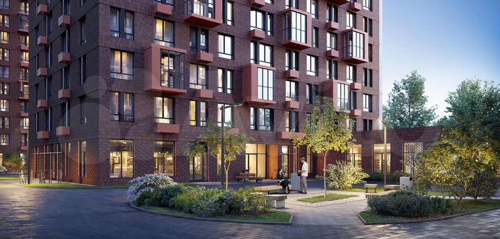 Квартира-студия, 23,5 м², 2/17 эт.