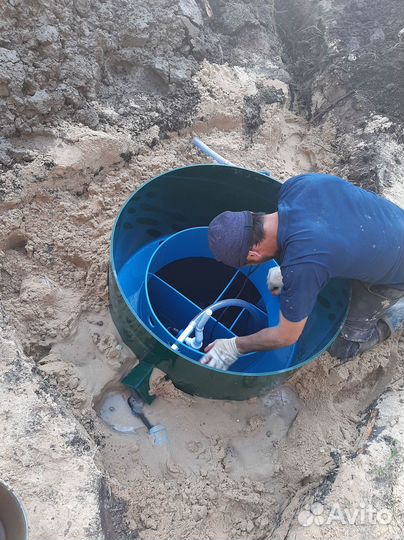 Установка септика под ключ