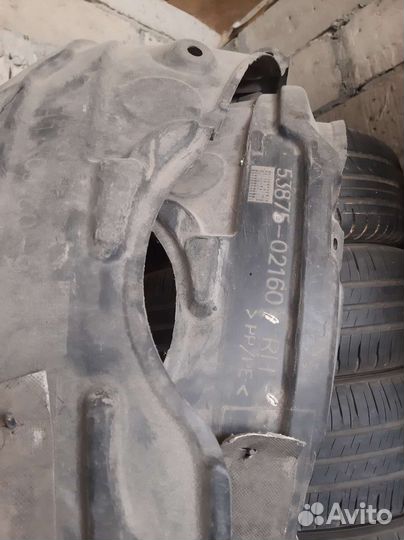 Защита на передние калёса