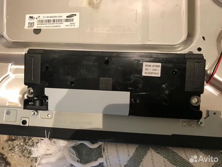 Запчасти от телевизора Samsung UN46F7100AF