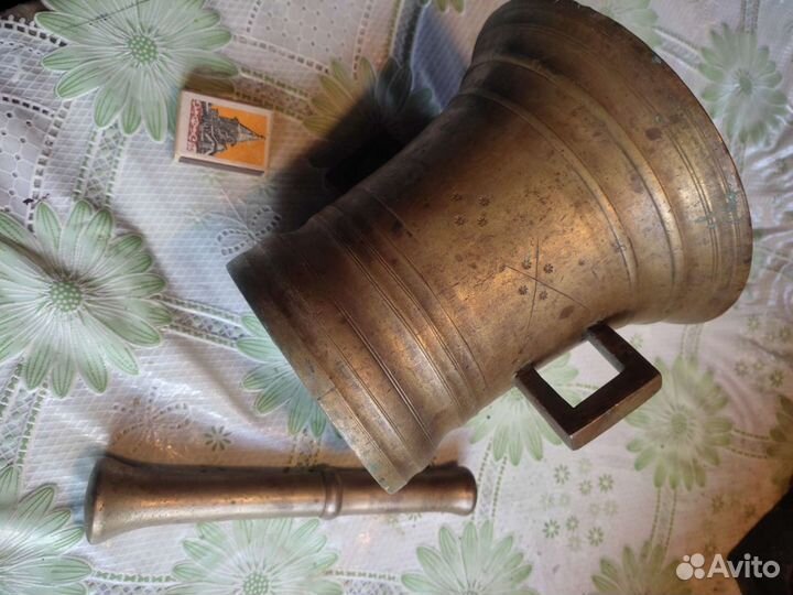 Ступка бронзовая 19 век