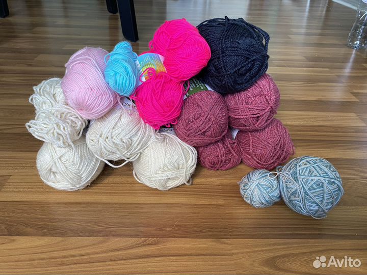 Пряжа для вязания пакетом