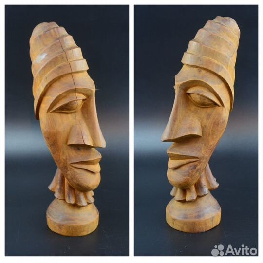 Статуэтка из красного дерева