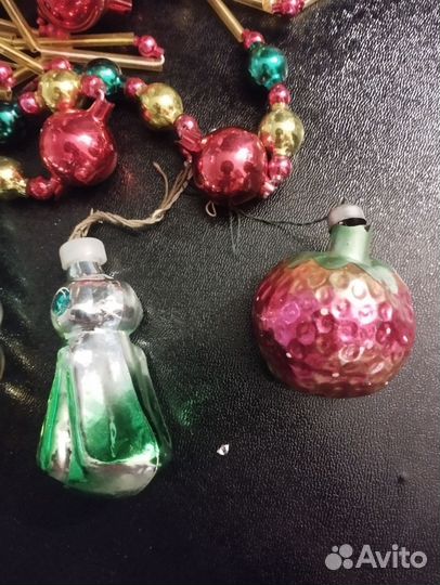 Елочные игрушки СССР одним лотом