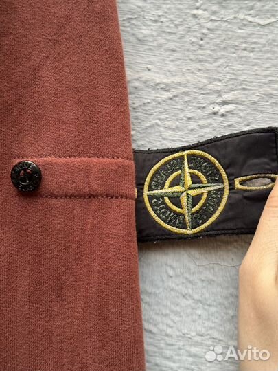 Zip худи stone island Brown (Оригинал Legit)