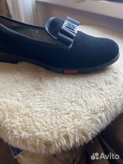 Туфли замша/велюр